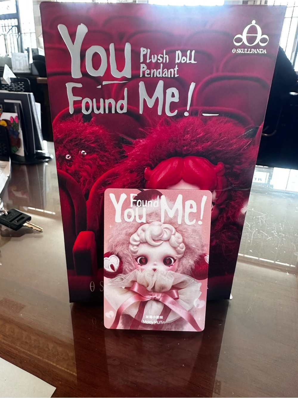 You Found Me! Plush Doll Pendant by Skullpanda - moldy muffin